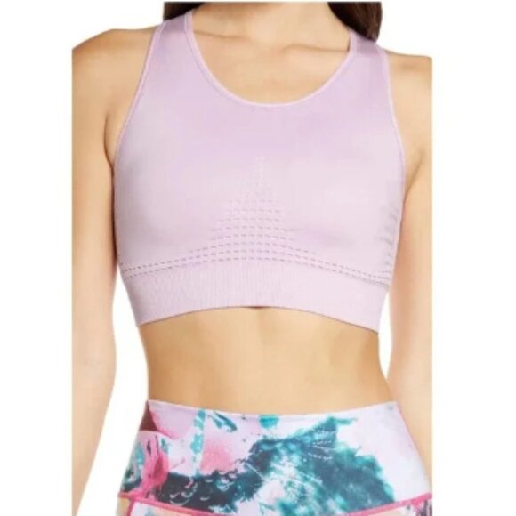 Sweaty Betty Stamina Long Line Sports Bra Lavender Purple S - Picture 1 of 7